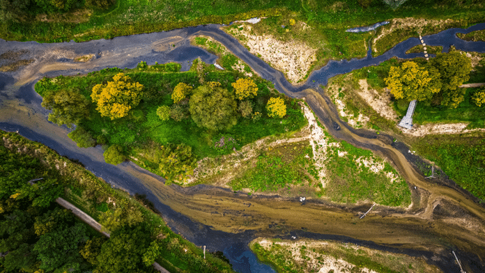 Renaturierung Fluss